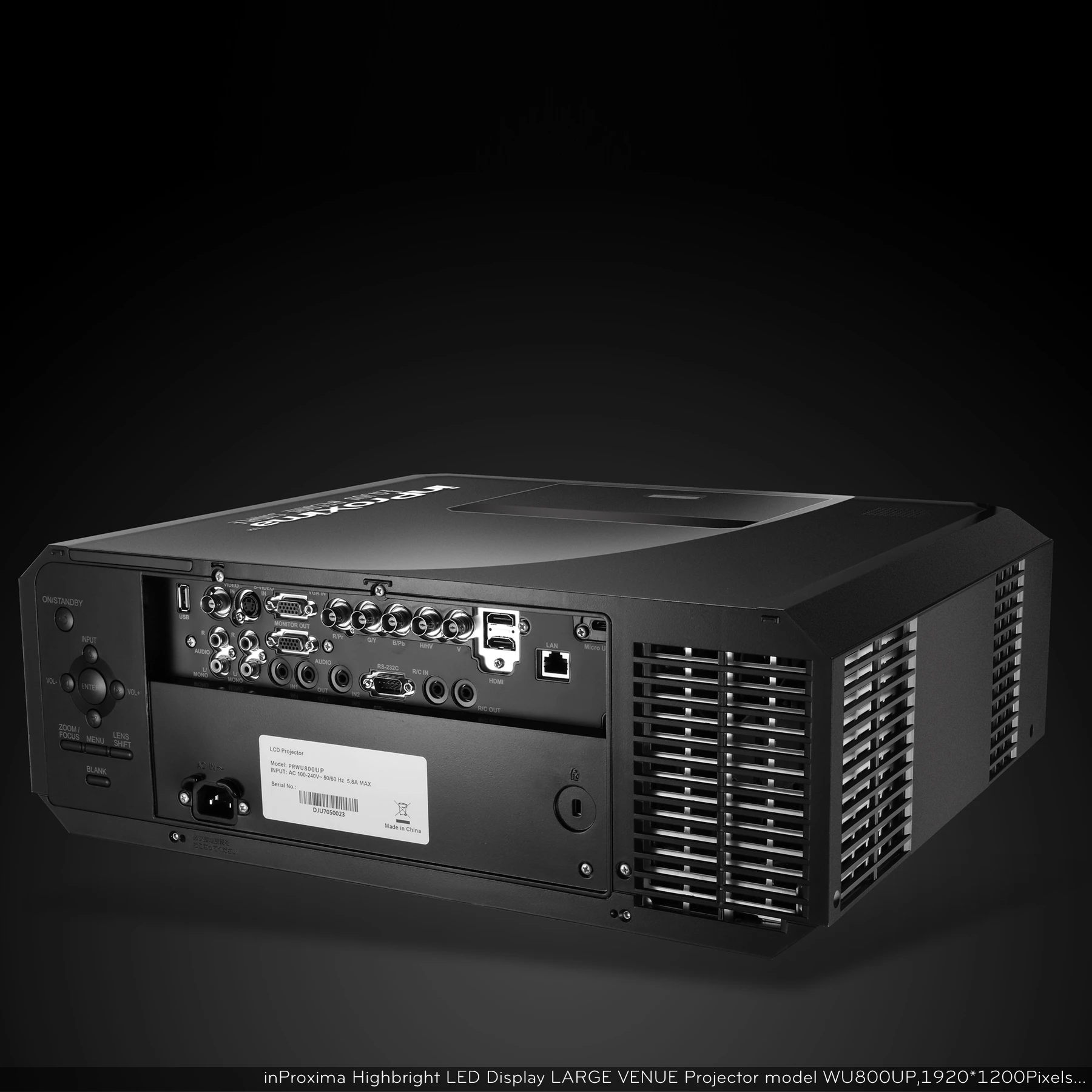 Short Throw Laser Projector 4k Vivibright WU800UP 10000 Lumens support 4k format Video Business Projector