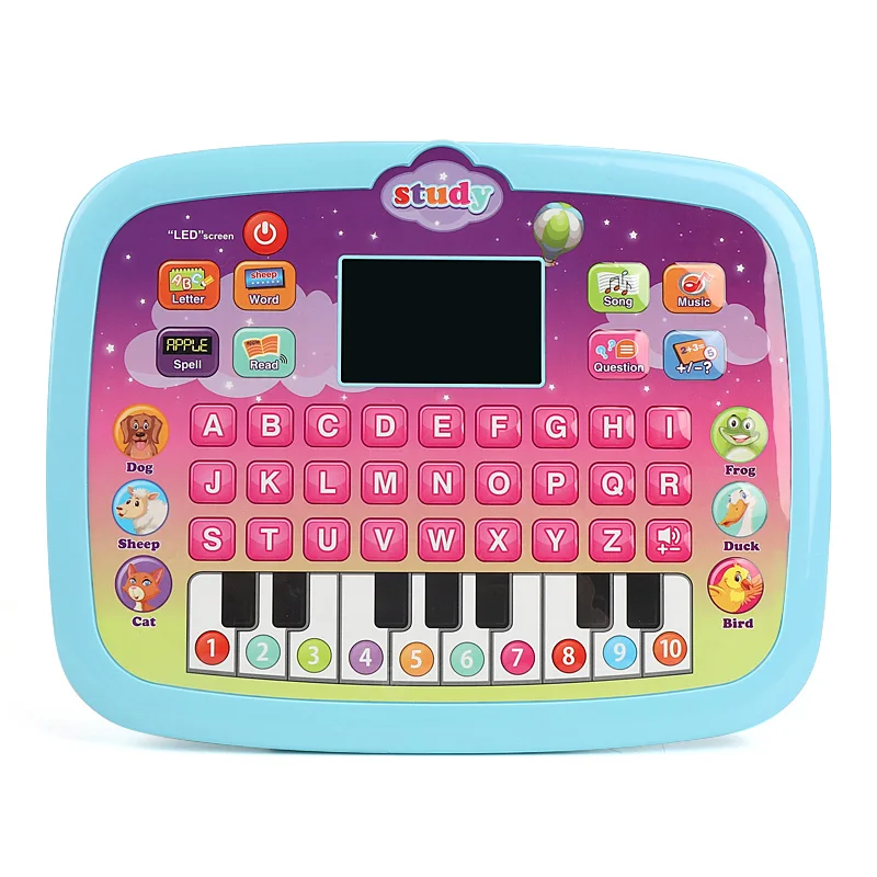 Pre-school Mini Children Educational Kids study Machine Toy Laptops Learning Machine With Keyboard
