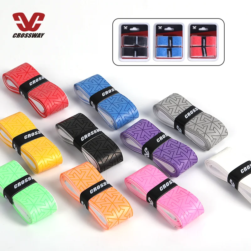 High Quality PU Material Grips Anti-slip Grip Tape Tennis Racket Overgrip OEM