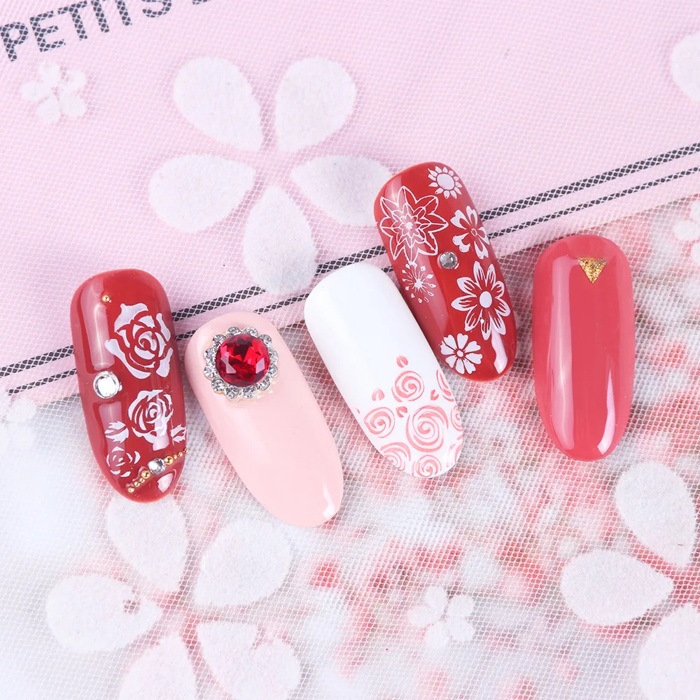 Nail Stamping Plates Template Multi-styles Nail Stamping Plates Nail Art Stamp Template Stencil