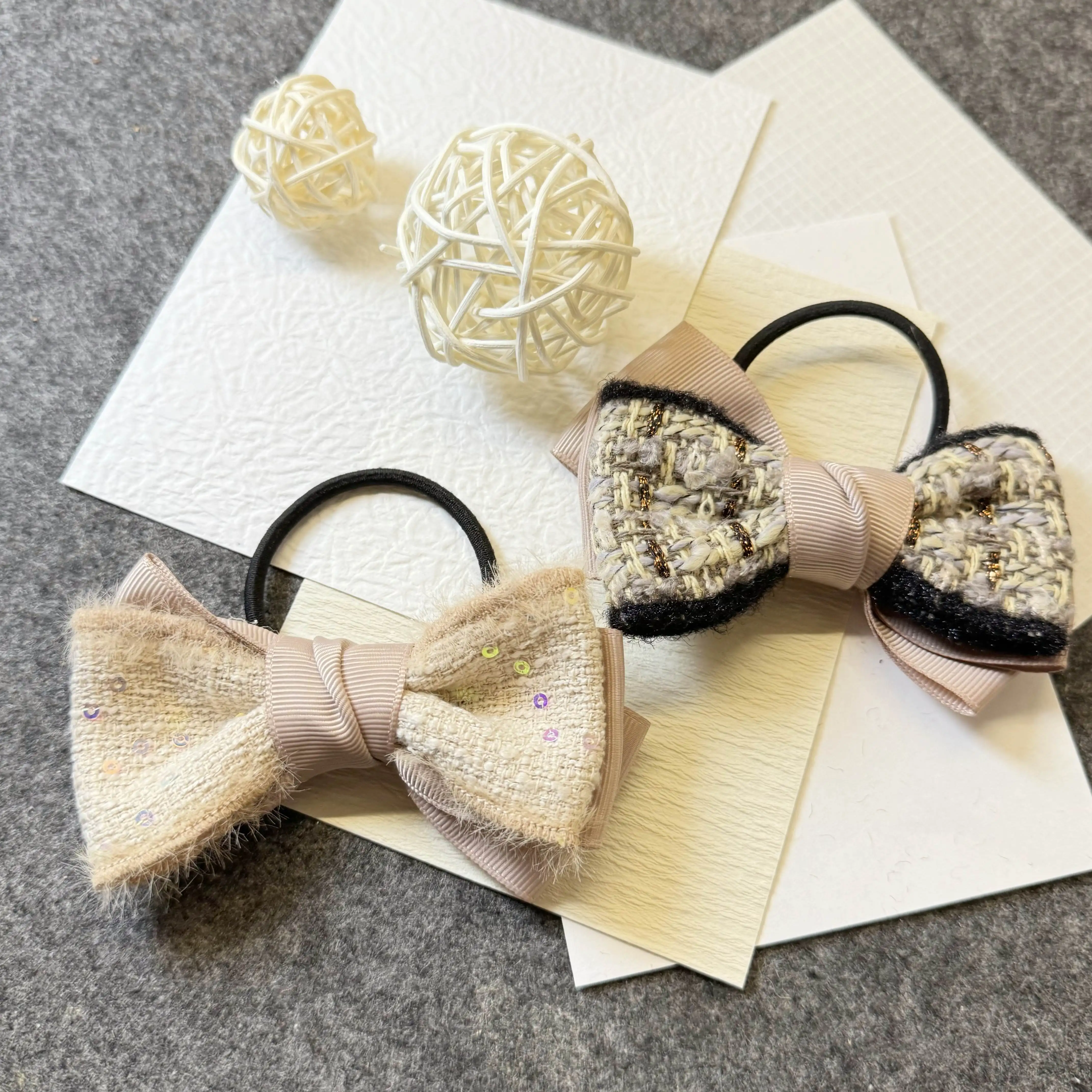 New design high quality hair accessories hair tie elastic hair bands for girls