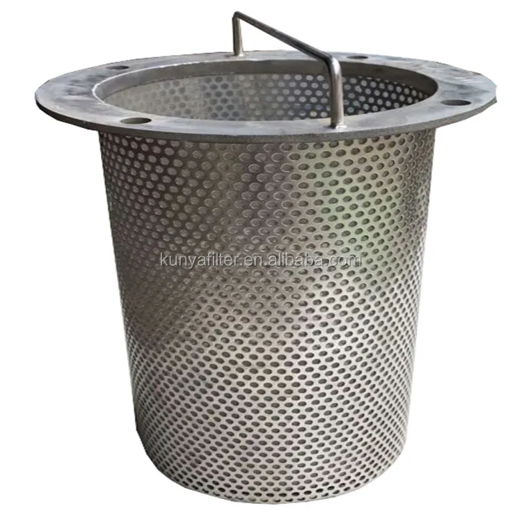 
Stainless steel perforated mesh buckets/filter basket 