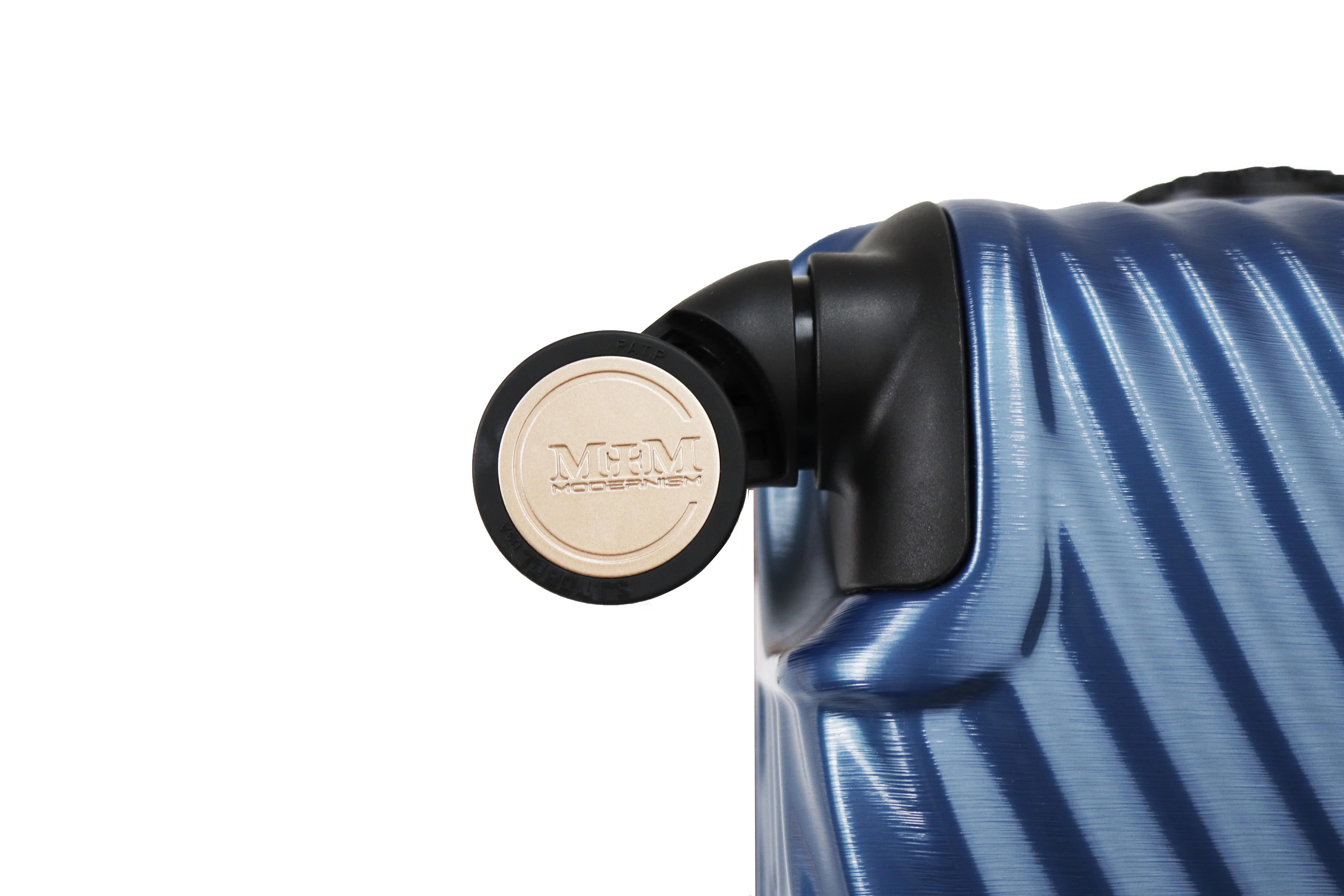 Hot selling Germany Bayer PC Aluminum mini frame trolley case suitcase with TSA combination lock luggage set