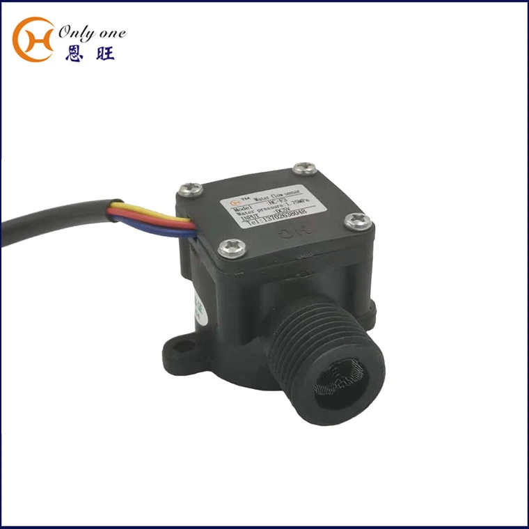 Turbine Water Flow Sensor Electromagnetic Flow Meter Plastic Liquid Flow Sensor For Water Heater