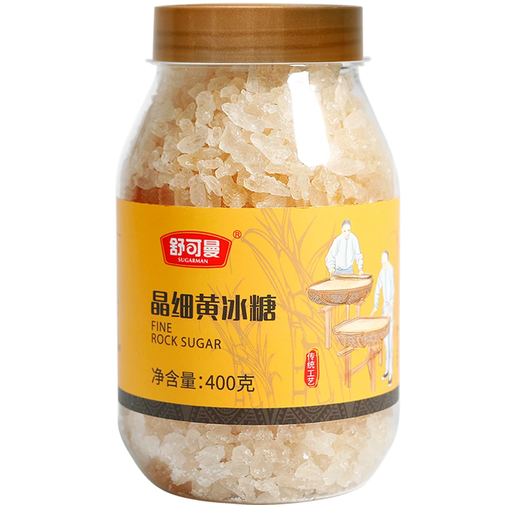 
Fine Rock Sugar Single Packaging White Color Bottle packing Coffic Milk Tea Series cane sugar 