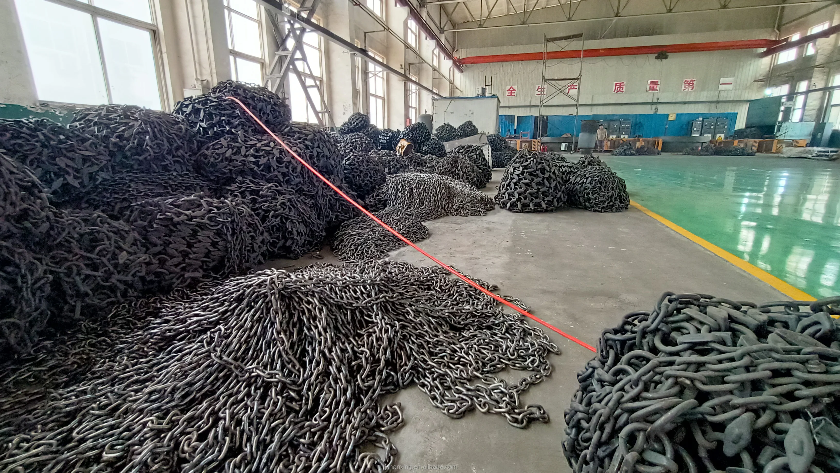 Tire Protection Chains 20CrMnTi Repairing link Pink Lock