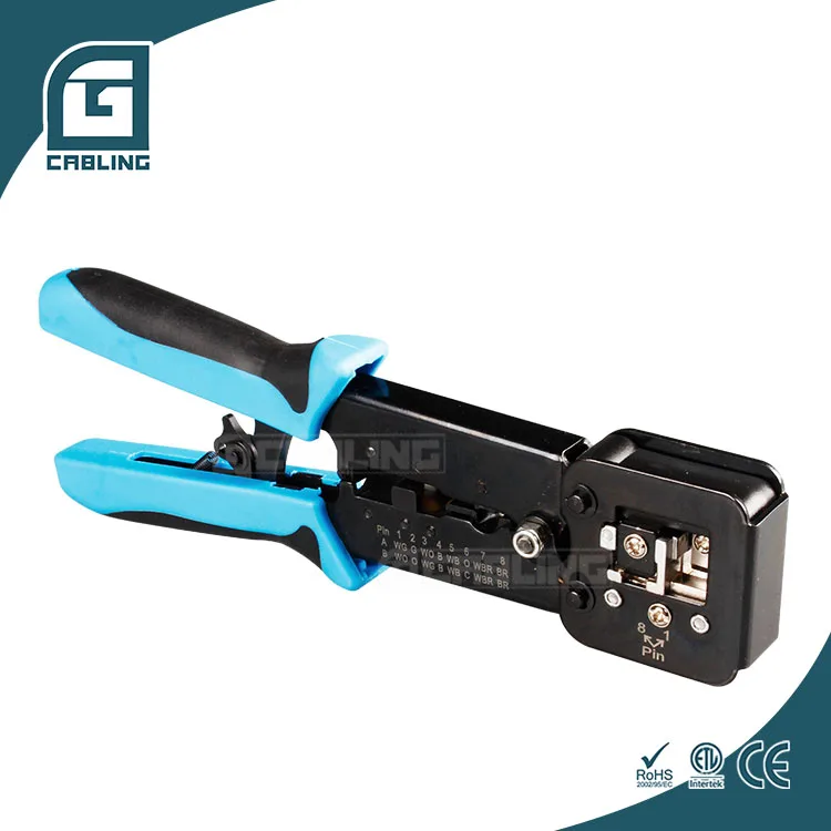 Обжимные инструменты Gcabling RJ45 8P/6P сетевые RJ12 ручной обжимной инструмент для зачистки медных