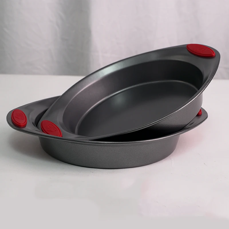 Bakeware Sets 9 Pieces Sets Baking Dish Cookie Sheet Carbon Steel Baking Tools Bread Cake Kitchen Baking Pan