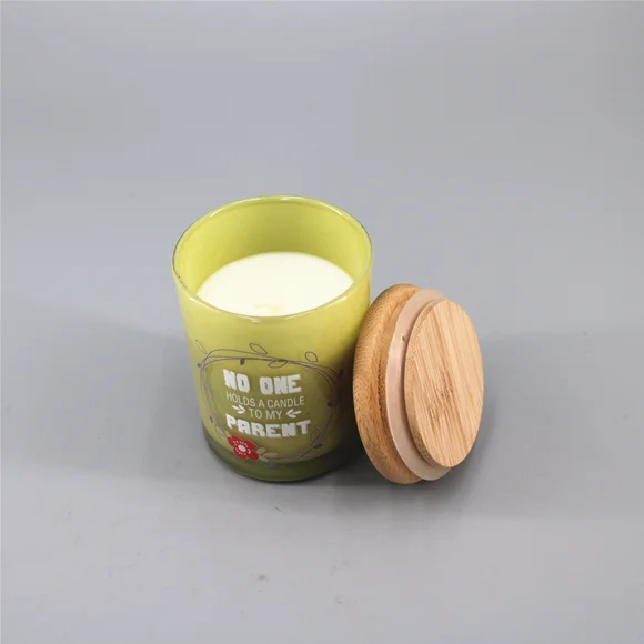 Custom Mini Decorative Scented Soy Wax Fragrant Glass Jar Candles