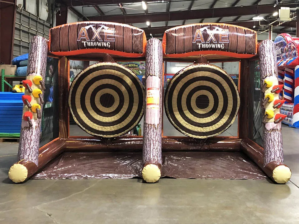 New Inflatable Axe Throwing Game,Inflatable Tossing Axe Sticky Game with good price