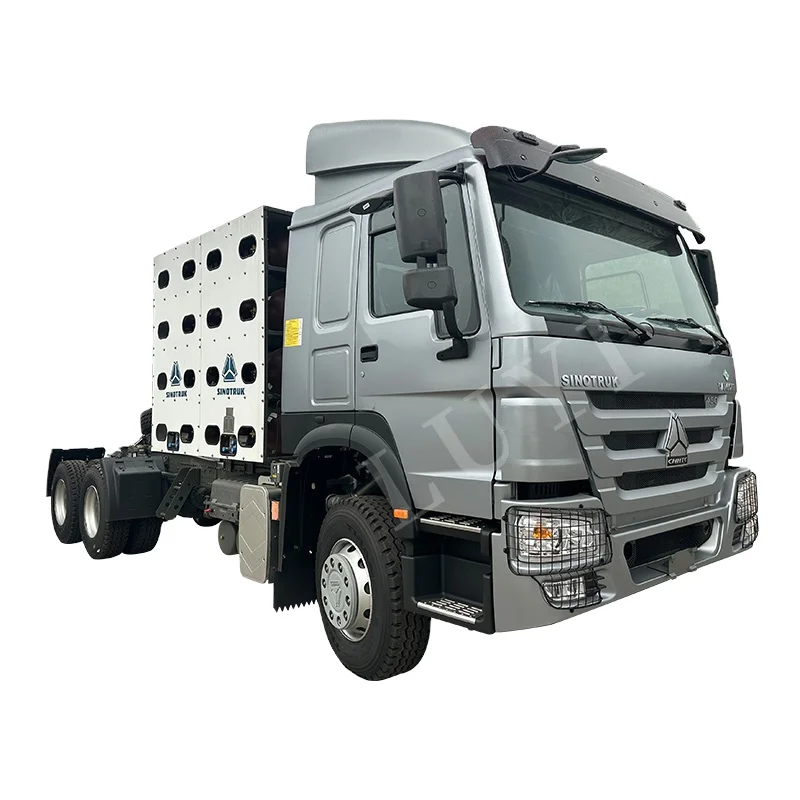 Hot Sale New Brand Sinotruk Howo  CNG 6X4 Euro2 Euro3 400hp 550HP Tractor Head Truck
