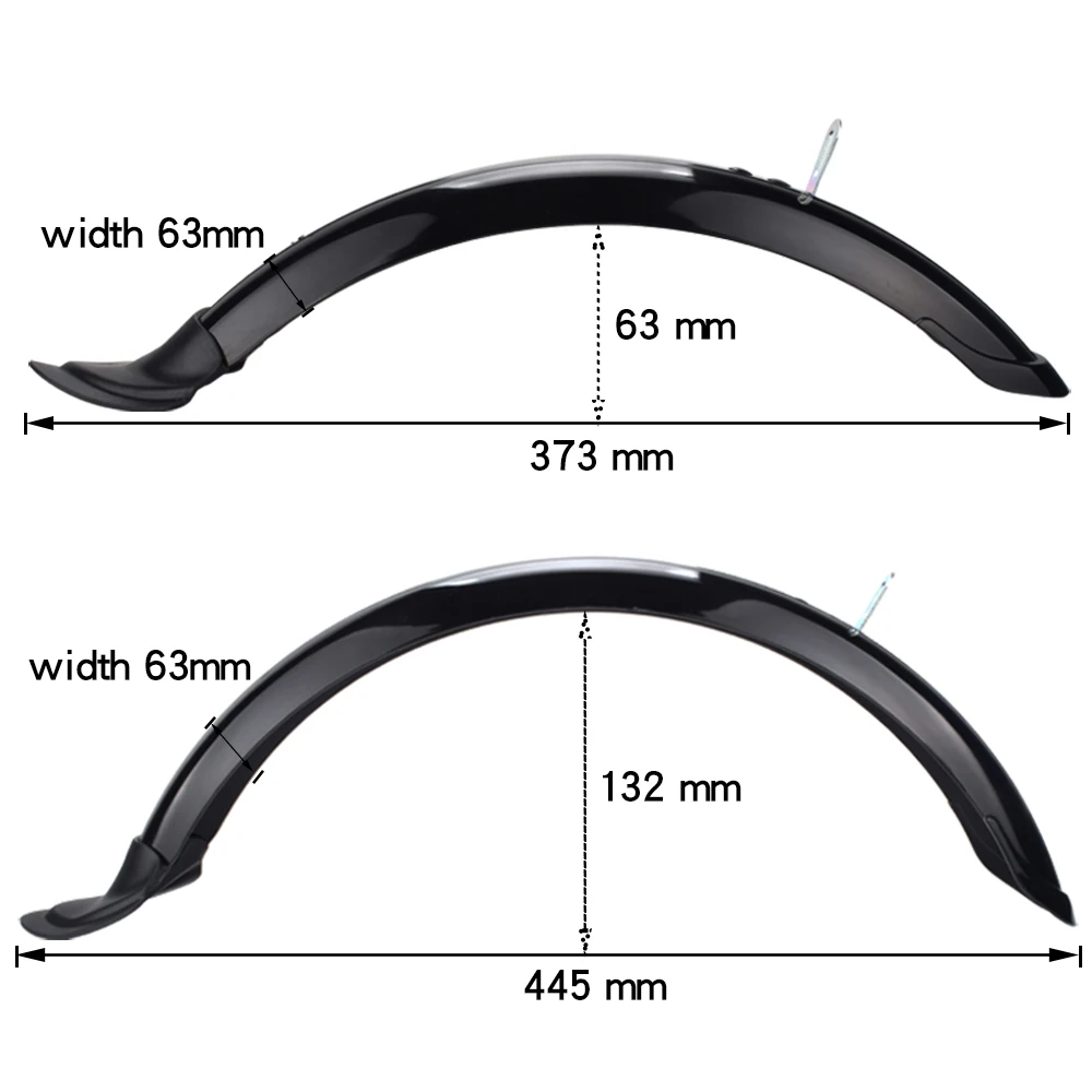 FMFXTR Bicycle all-inclusive fender 14 inch folding car electric car baby stroller mud removal rainwater bicycle accessories