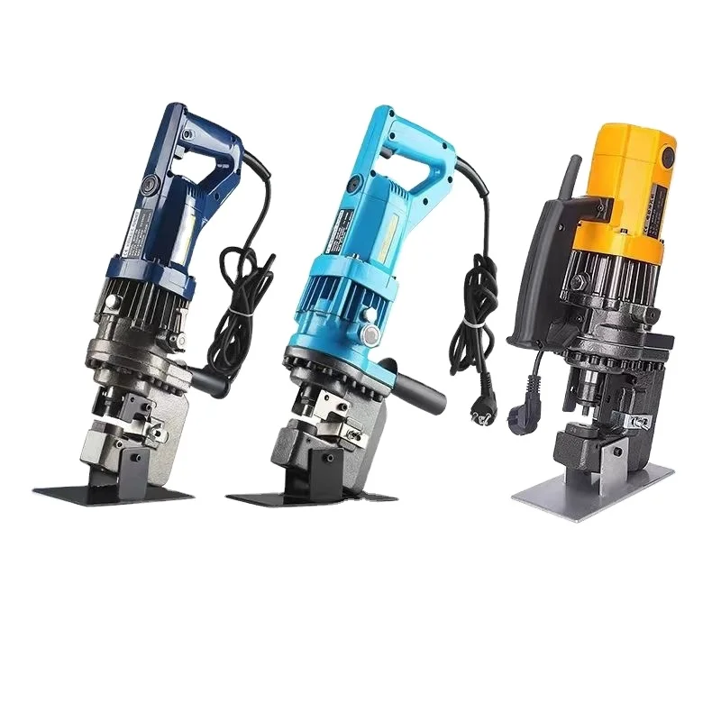 Strong motor power standard steel electric punching machine 20mm hole making tool electric hydraulic punching tool