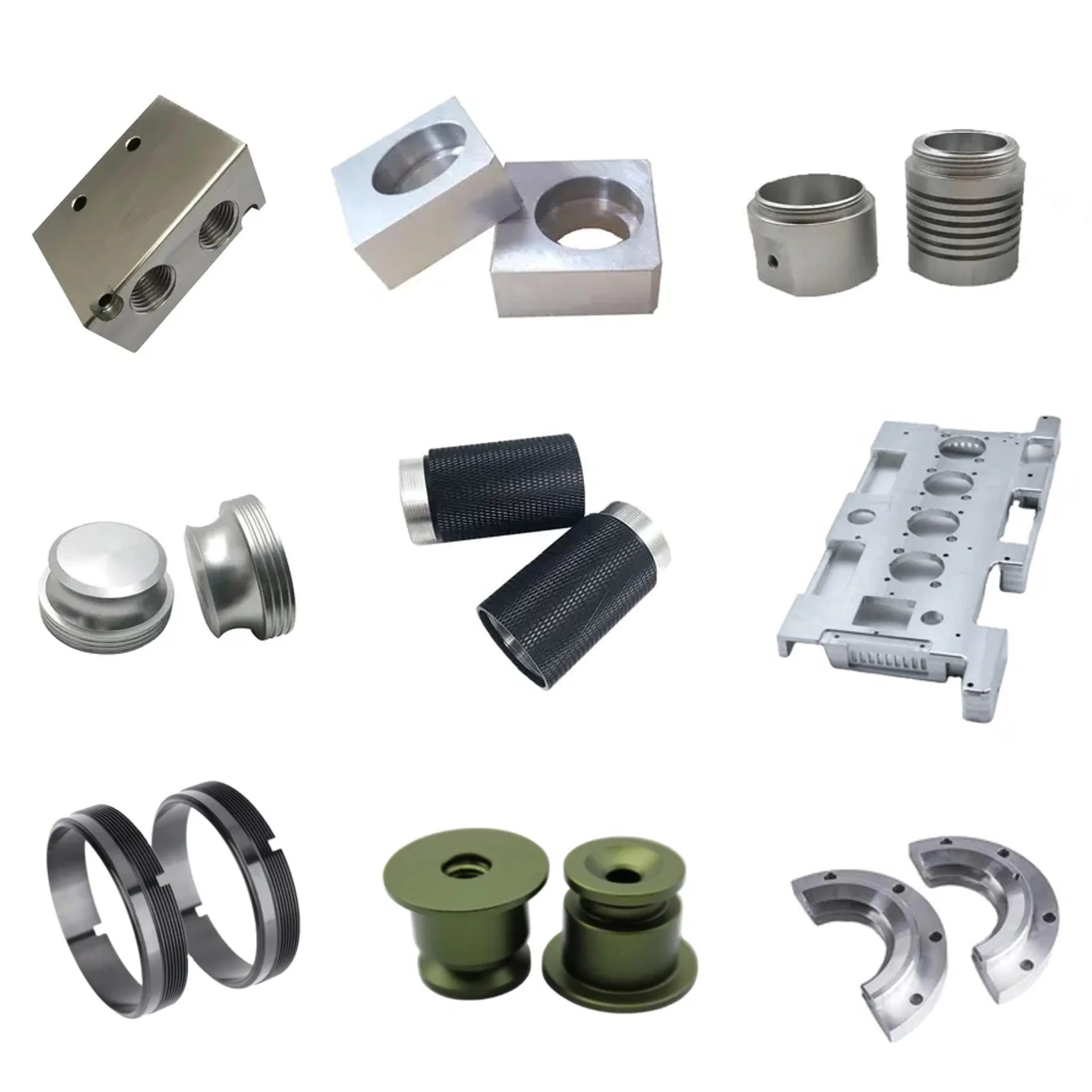 CNC Milling Turning Cutting Drilling Machining Service Customized Precision Parts For Special-Shaped Parts And Nuts Non-Standar
