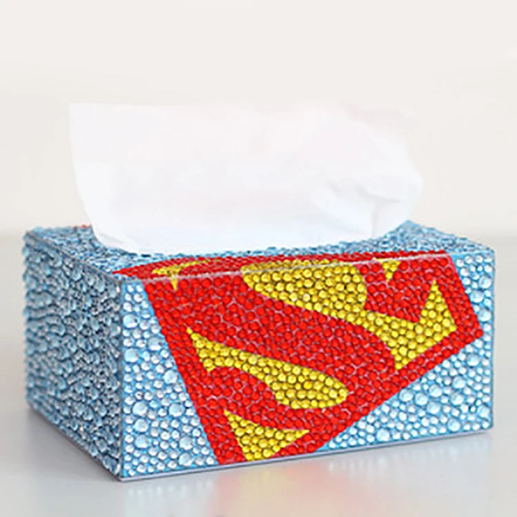 Home Office Car New Crystal Diamond Embroidery Diamond Painting Handmade Diy Tissue Box