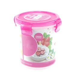 Leak-Proof Locking Overnight Oats Jars with Lid BPA-Free Plastic Containers devise for Oatmeal, Cereal, Milk on the go