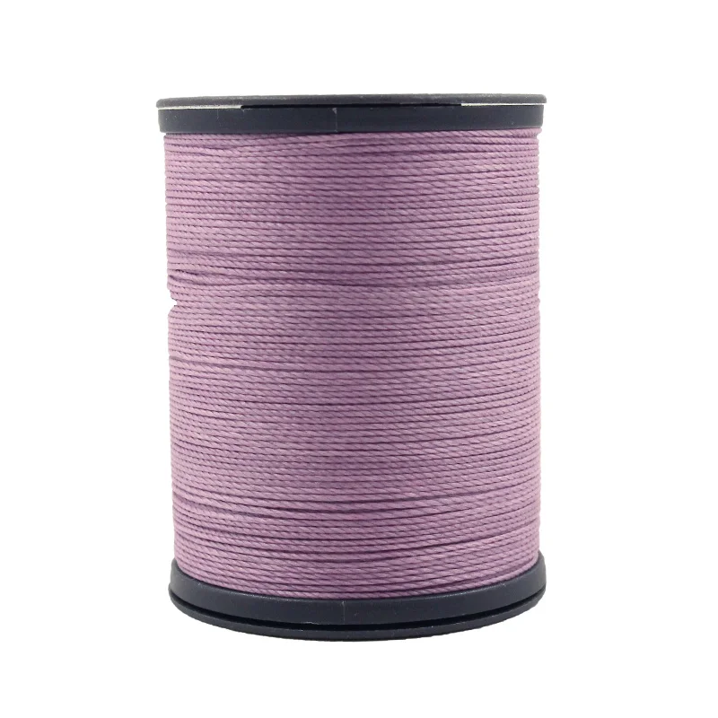 420d/3 Round Flat Waxed Leather Threads Craft Polyester Handmade Boned Sewing Elastic Line Diy Cord