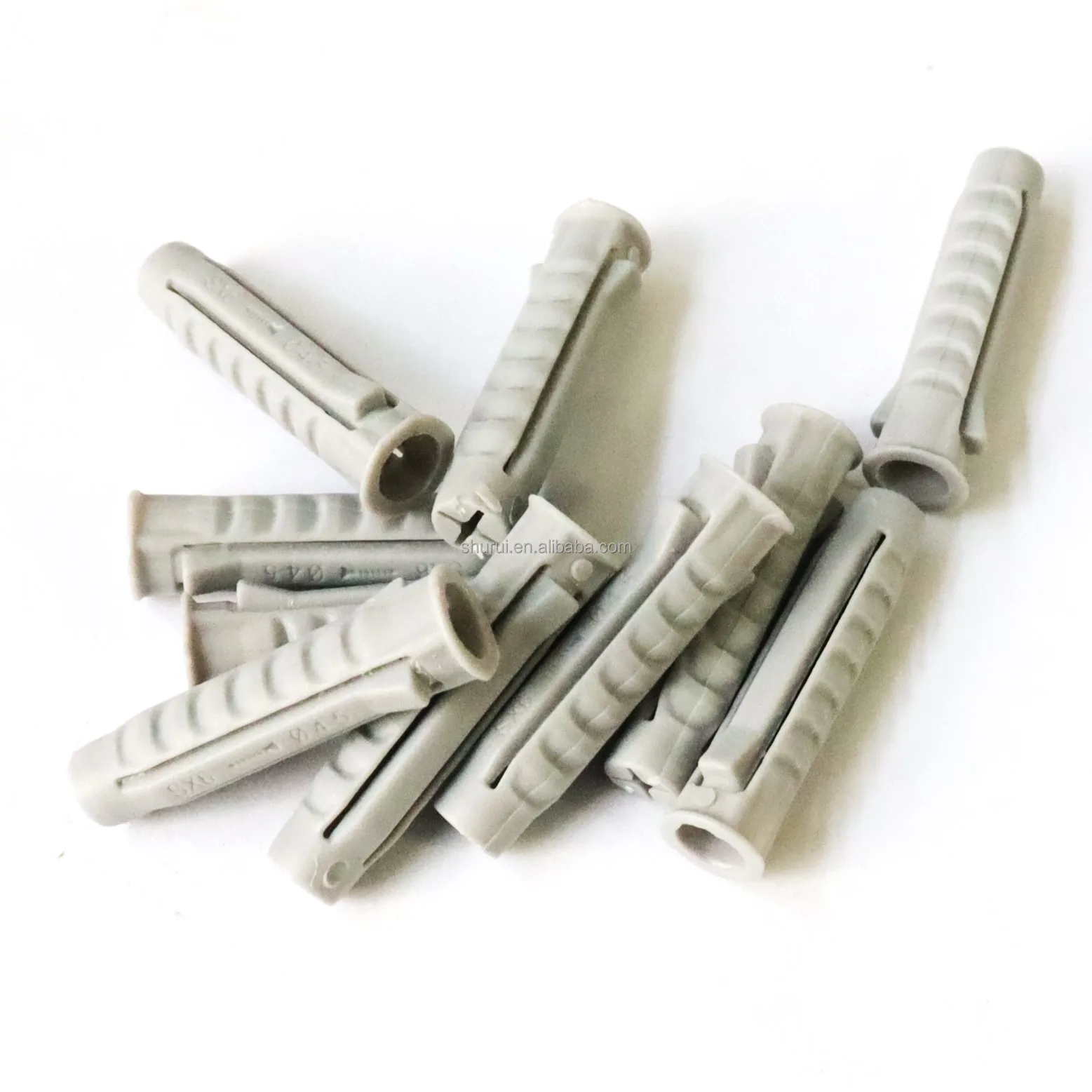 Nylon PE Plastic Expansion Anchor with Inch Measurement System Secure Wall Plug for Wall Fixing