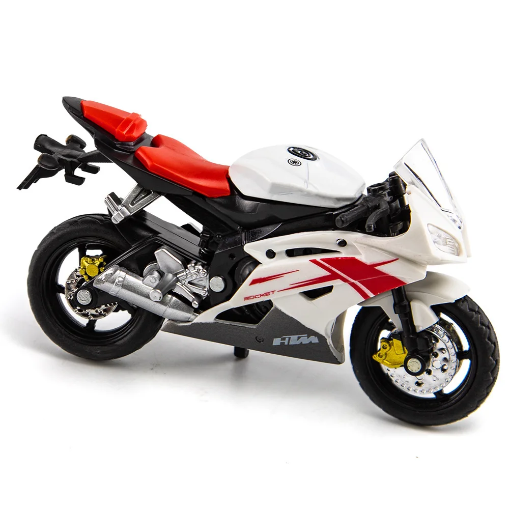 Hot Selling 1:18 Diecast Alloy Motorcycle Simulation Model Toys Collection Motorcycle Toy For Boys