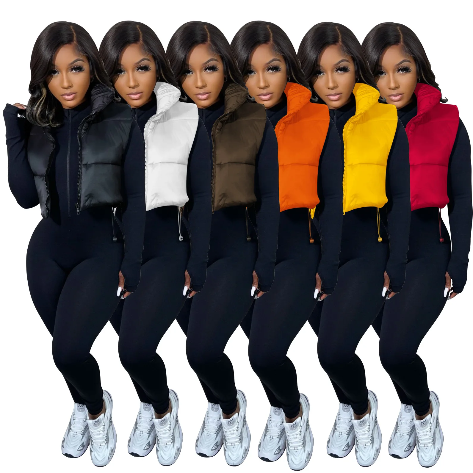 Stylish Hot Selling Thermal Vest For European And American Women