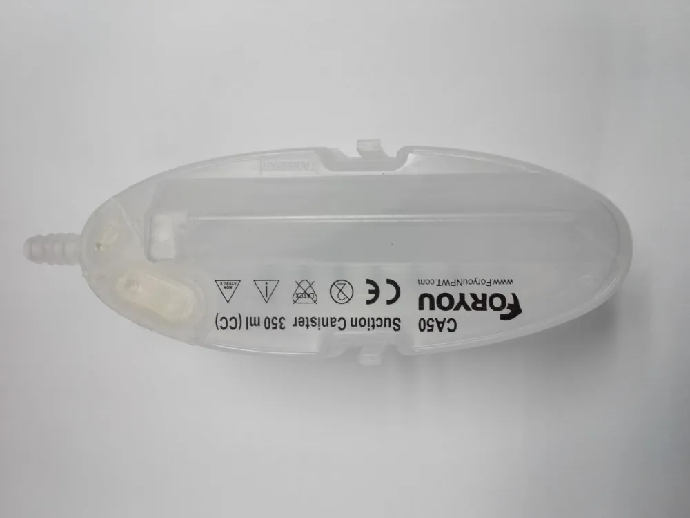 Suction Canister for collecting exudate