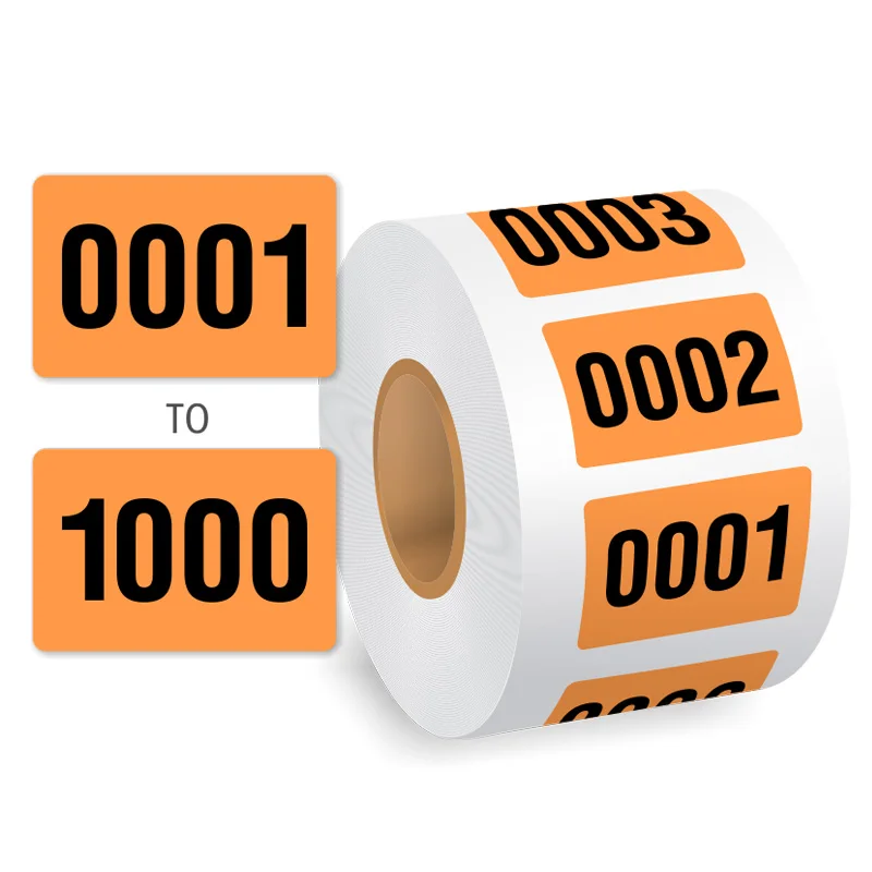 Наклейки с заводским принтом серийный номер