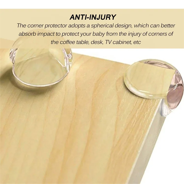 Лидер продаж Amazon, Прозрачный Силиконовый протектор углов для ухода за ребенком