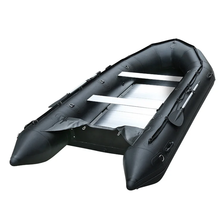 Aluminum floor  Pvc Folding Pontoon  Rubber boat Inflatable Boat