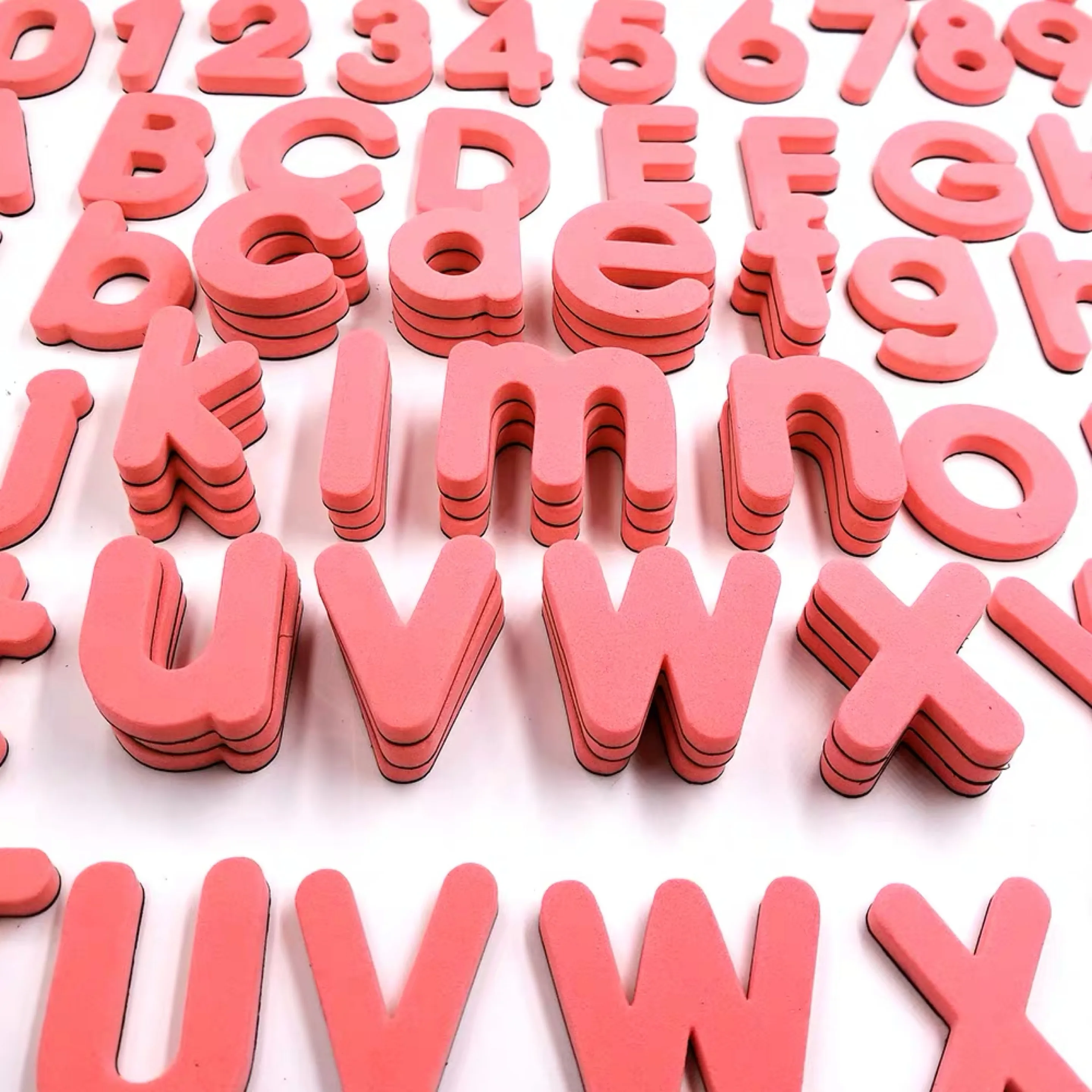 Custom Christmas Letter alphabet EVA Foam fridge magnet