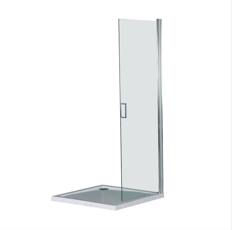 Shower bathroom sliding door white color shower room shower cabin for bathroom tempered glass