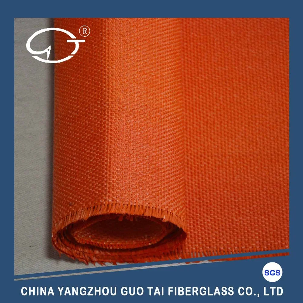 Electric Welding Iron Oxide Red Coated Fire Blanket