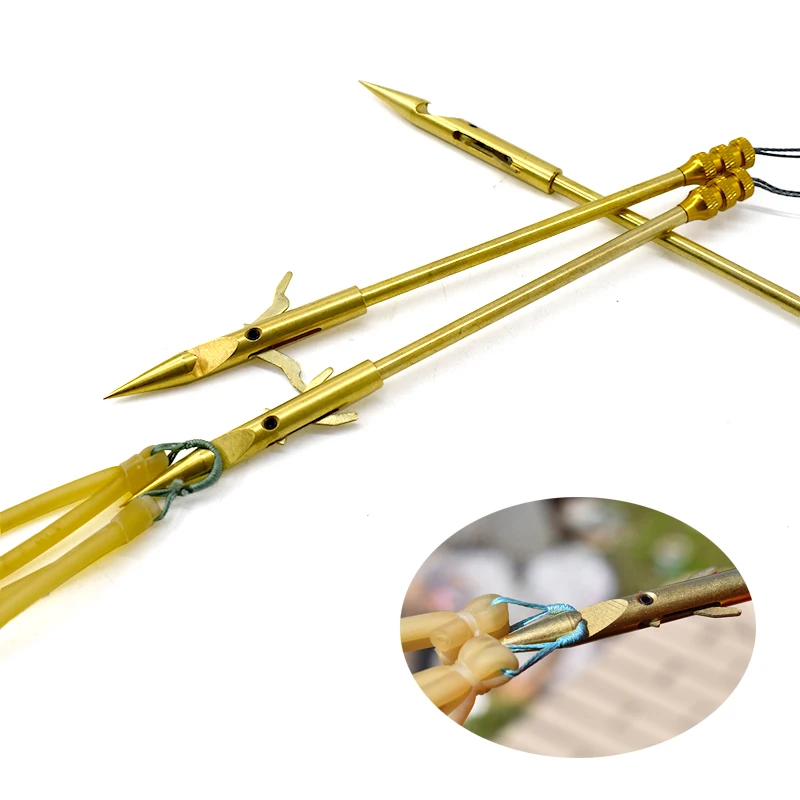 Piaoyu Archery stainless steel material fishing arrow dart hunting fish dart slingshot accessories