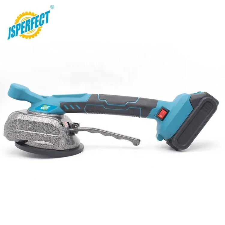 Variable vibration frequency glass and marble vacuum suction lifter with BMC box and 2000mAh battery