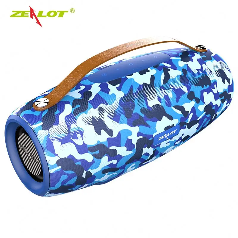 Лидер продаж Amazon беспроводной bluetooth-динамик ZEALOT S27 сабвуфер карта большой уличный