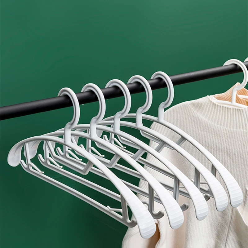 Cute Pink Recycled Anti-slip Plastic Pants Shirts Coats Stable Dry and Wet Dual-Use Suit Clothes Hanger