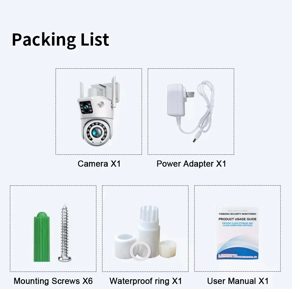 Wholesale Cctv Video Surveillance System Home Outdoor Security Wifi Smart Camera 3mp 4mp 5mp