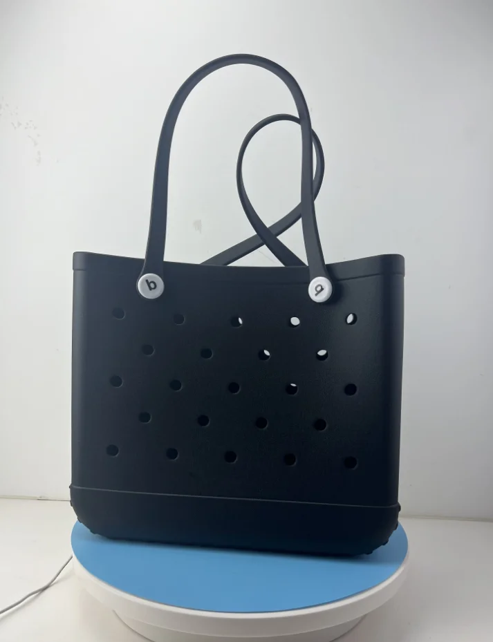 customized Summer beach travel new design plastic handmade basket  shopping bags shape children girls  cute big plastic basket