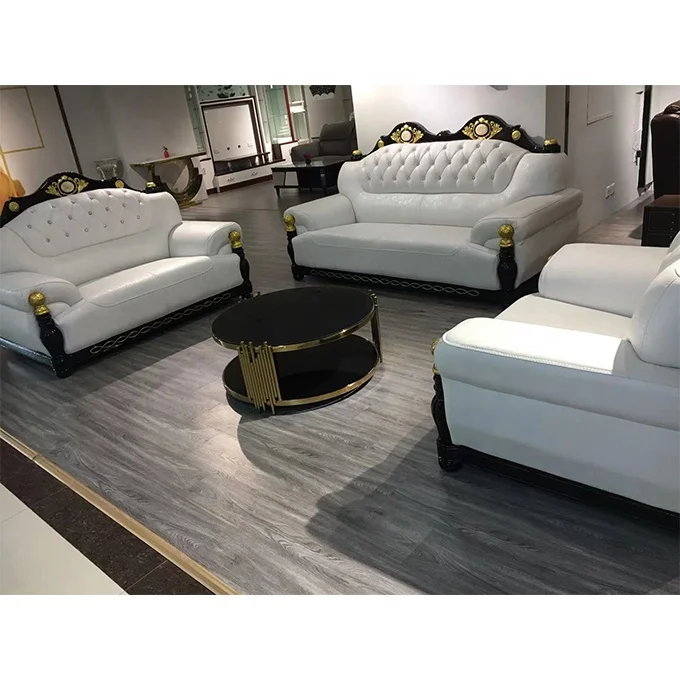 2023 hotsale in USA australia solid wood leather livining room sofa set