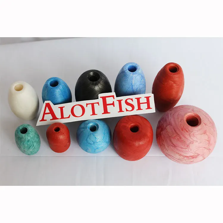 82x50x15mm white oval polyethylene foam fishing net float