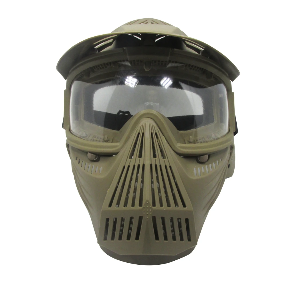 Protective face mask for the motocycle bike riding