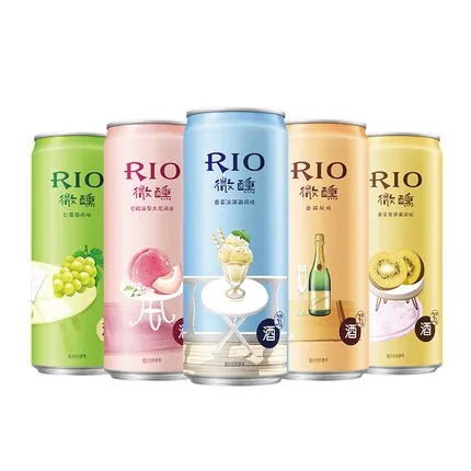 RIO Cocktail Drunken Vanilla Ice Cream Champagne A Case of Small Beauty Series Pre-Mixed Desserts