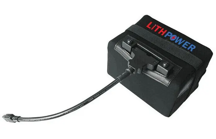 portable 5000 cycles lifepo4 12v golf battery lithium 12v 22ah golf trolley battery with bag and charger