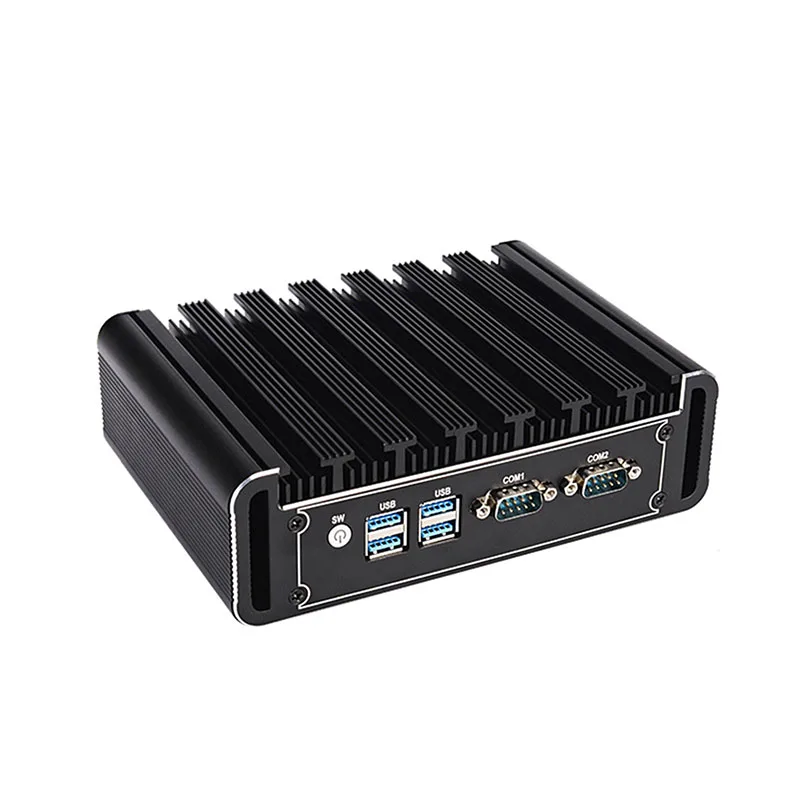 2022 OEM ODM China Computer Hardware Embedded Industrial Win 10 Linux 2 COM 2 HD-MI I3 I5 Mini Pc Rs232