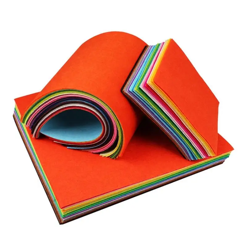 Customized Size High-Quality 100% Polyester Soft Felt Hard Felt Colored Felt Fabric