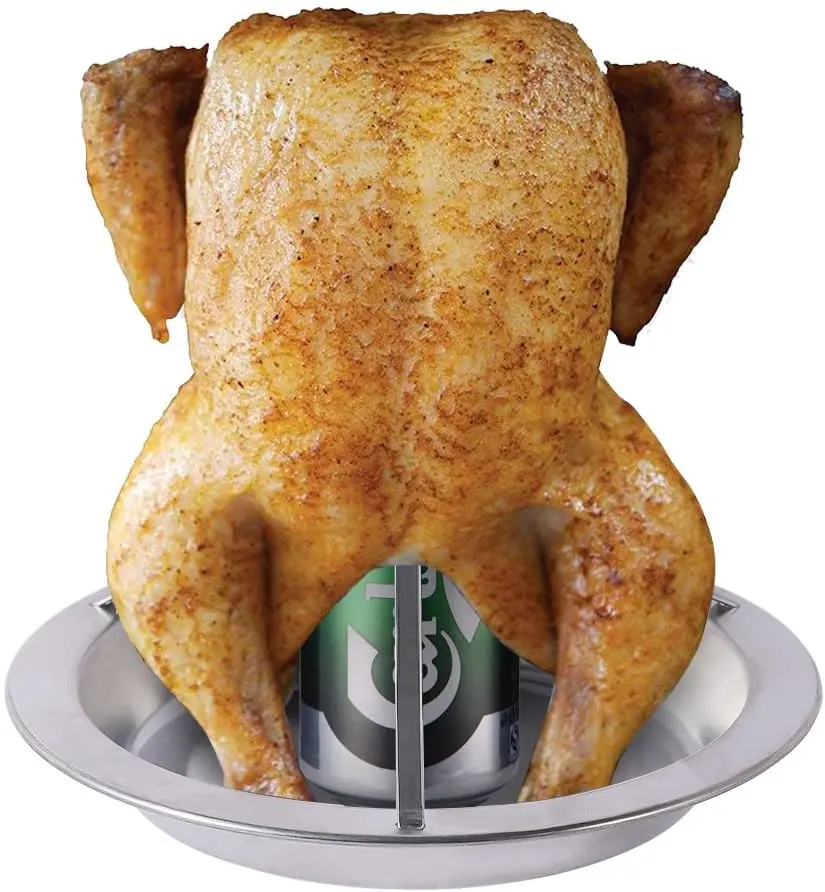 Rack Stand Chicken Holder Folding Vertical Roaster Chicken BBQ Tools BBQ Grill Accessories Chicken Roaster bbq smoker