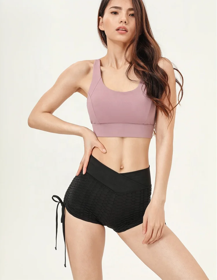 
Compression Workout Shorts Yoga Gym Running Biker Athletic Booty Short Fitness Pants For Women 