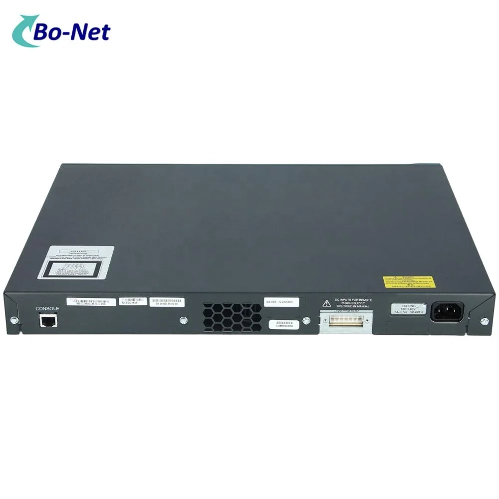 Оригинальная б/у WS-C2960G-48TC-L 48 портов 10/100/1000 гигабитный сетевой коммутатор 4T/для программирования в производственных