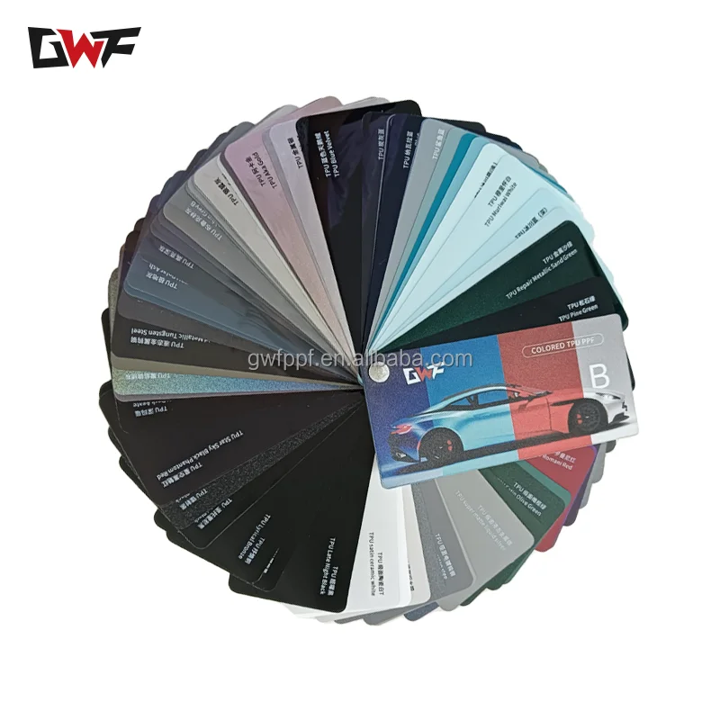 10 Years Warranty USA Quality Stain Black Car Color TPU ppf Film Color Changing Film PPF Body Protection Film Self Healing