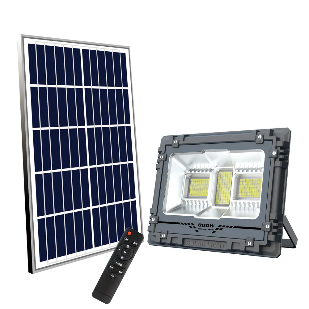 High Quality Outdoor Aluminium Ip66 Waterproof 100W 200W 300W 400W 500W LED Solar FLood Light