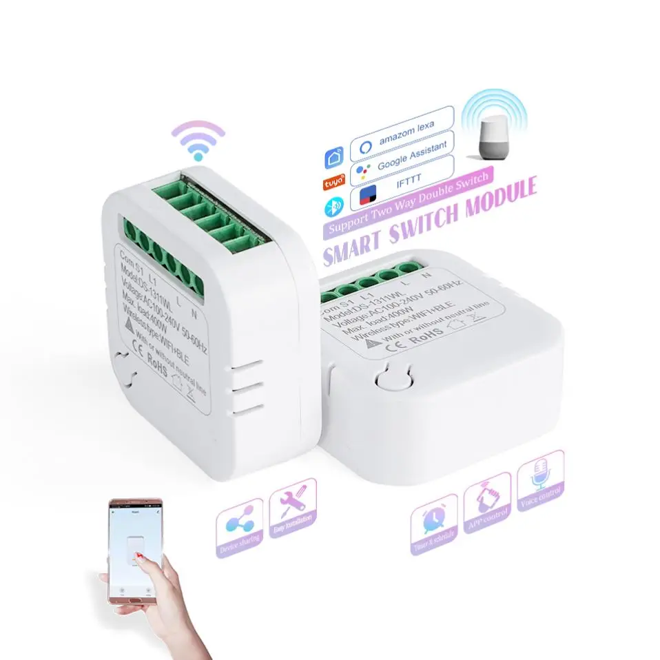 2021 Alexa Blind Wifi Switch Wifi Switch Relay Wireless Timing Systems